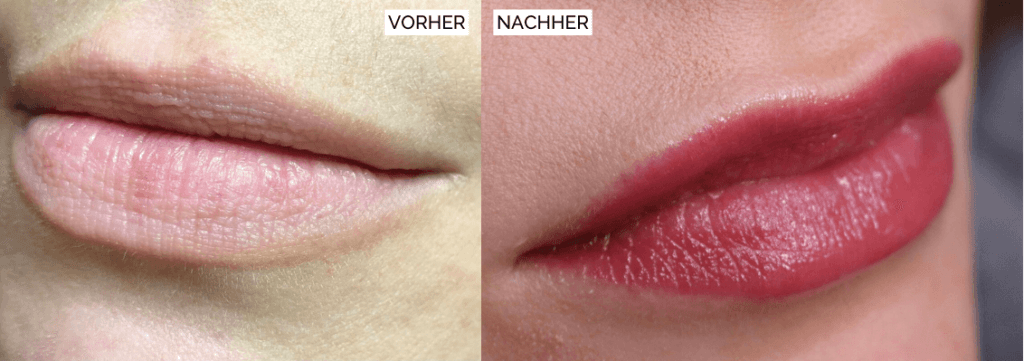 Heidi Neumann - Beauty & Permanent Make-up - Lippe Vorher Nachher